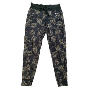 Athleta Trekkie North Jogger Pants Women's 4 Floral Ripstop Nylon Stretch Hiking